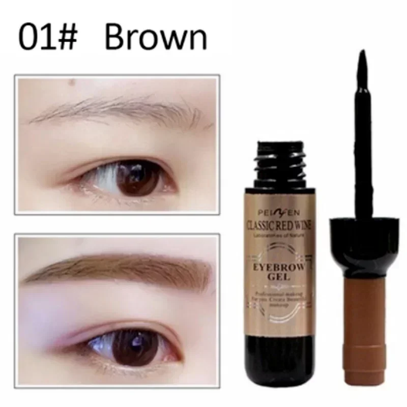 Lasting Dyeing Tearing Eyebrow Gel Eyebrow Tattoo Shadow Pen Tint Dye Peel-off Semi-permanent Waterproof Makeup Beauty Supplies