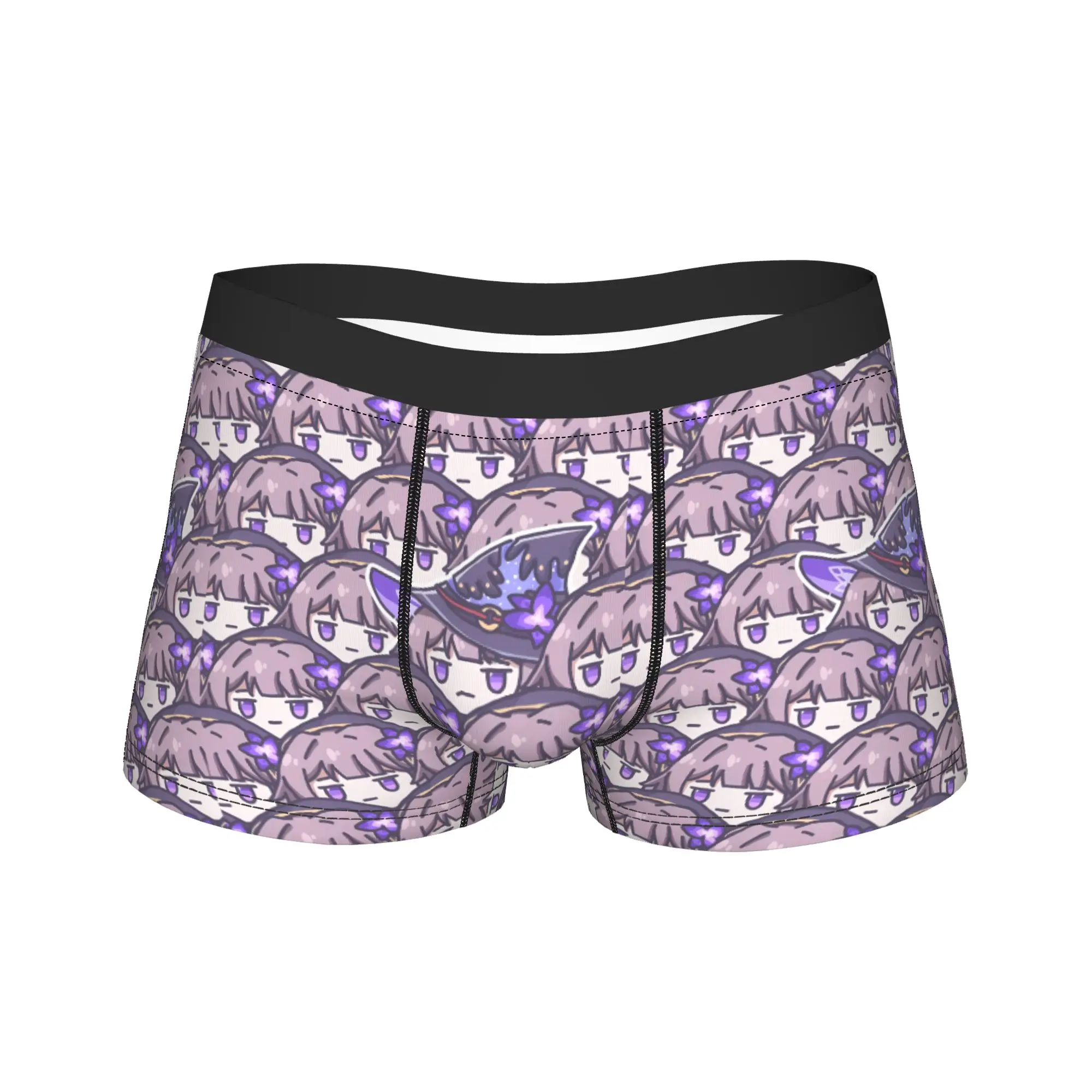 Genshin Impact Game Printed Boxershorts Kaeya Alberich  3D Pouch Underwear High Quality Shorts Briefs Classic Man Panties