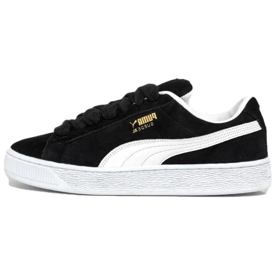 Puma Suede XL Black White Sneakers 395205-02