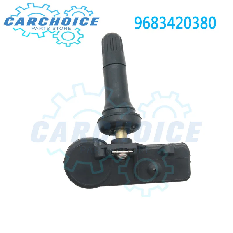 9683420380   Sensore di monitoraggio della pressione dei pneumatici TPMS per Citroen Berlingo Jumper C4 Picasso DS DS4 DS5 per Peugeot RCZ 308 3008