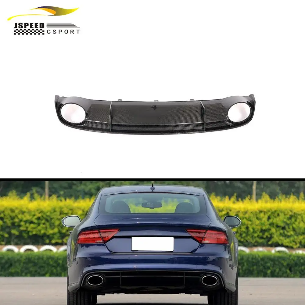 

Подходит для диффузора заднего бампера из углеродного волокна. Подходит для Audi RS7 2014-2016 гг.