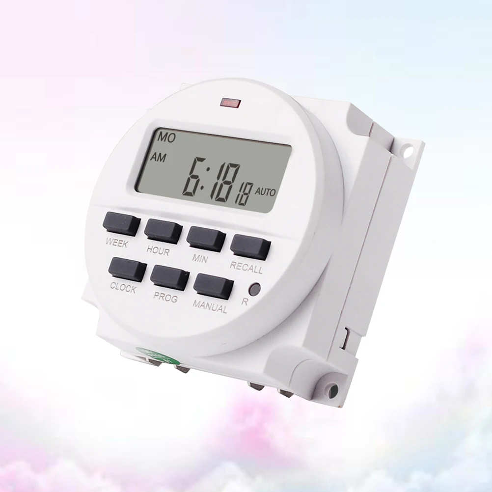 

16 Programs Digital Lcd Weekly Programmable Microcomputer Time Control Switch 220V Tm618N-2 Multi-Function Power Timer For