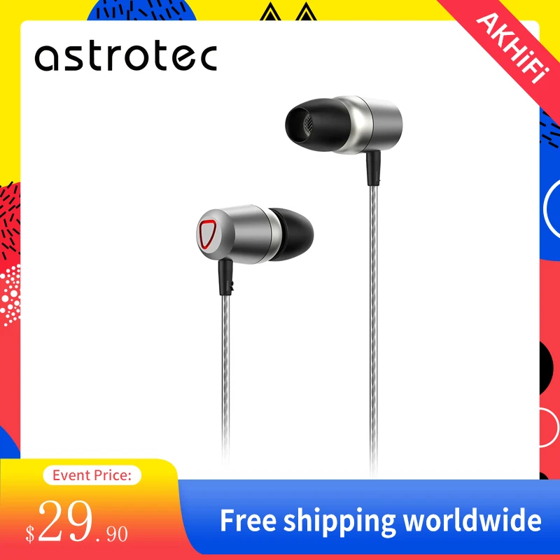 Astrotec Entry Level Dynamic High Fidelity In-ear Earphone - NG 30 for Mobile Phones , Music Players and More