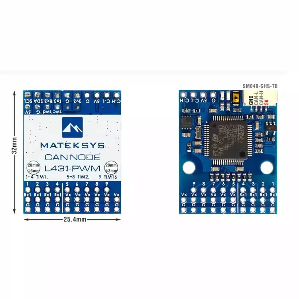 MATEK CAN-L4-PWM Converter AP_PERIPH DRONECAN TO PWM A DAPTER For FPV RC Drone