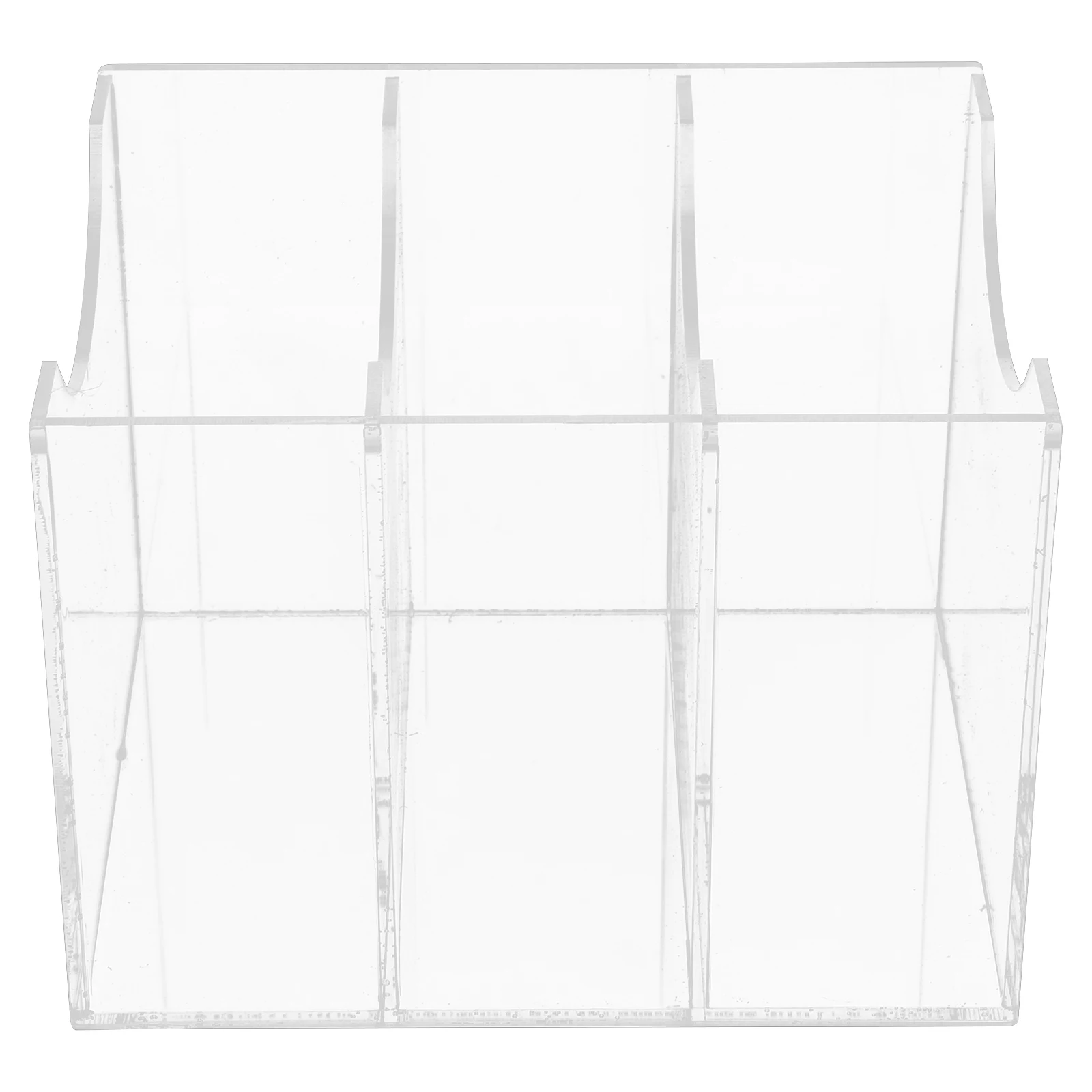 

Belt Storage Box Clear Organizer Desktop Holder Containers Plastic Boxes For Belts Display Case Makeup Organizers