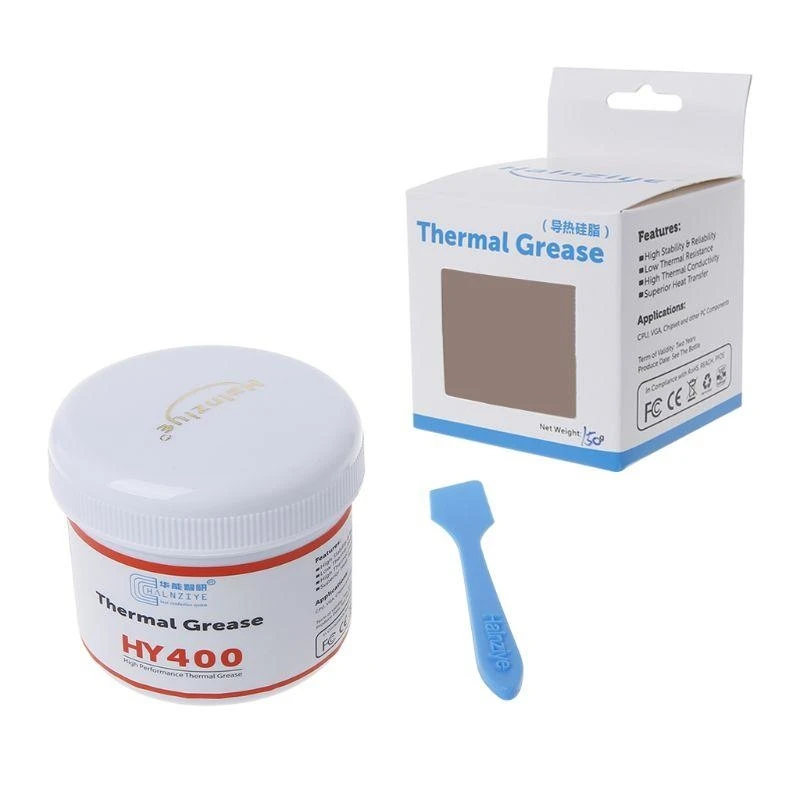 HY400 Silicone Thermal Grease Compound Paste for CPU VGA LED Chipset Heat Sink