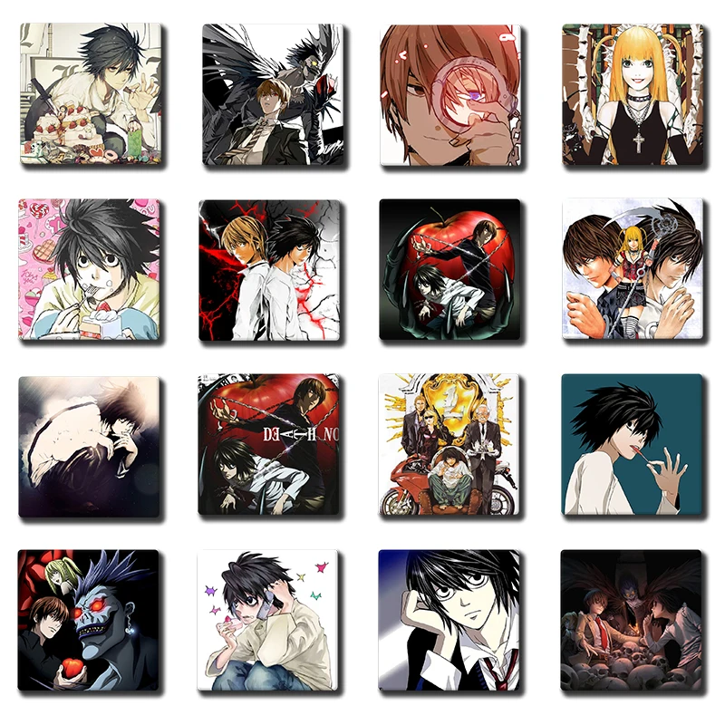 

Japanese Anime Death Note Personalized magnet Cartoon character magnet Creative refrigerator Decoration Fans Collection Gifts