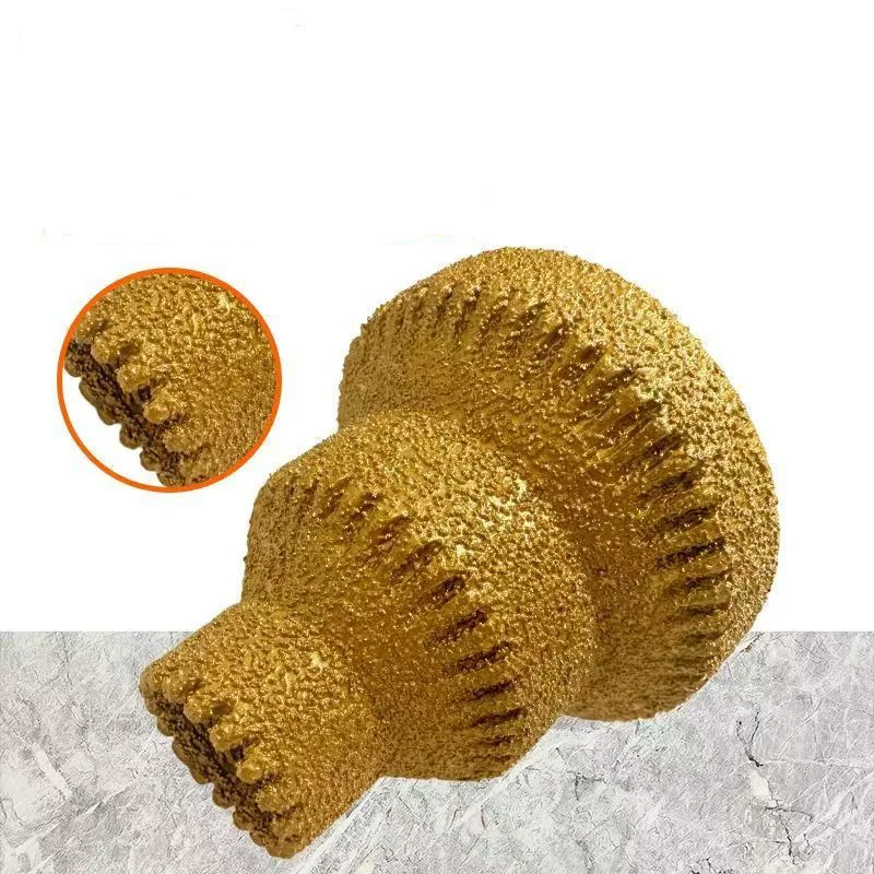 Sawtooth Brazed Tower Drill, Step Reaming Drill, Diamond Chamfering and Trimming Knife Tile and Stone Opening Angle Grinding Ma