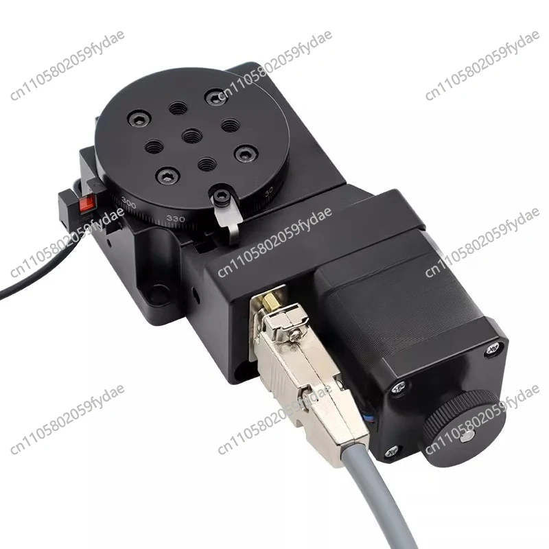 TURNTABLE LIFTING TABLE -Electric Rotary Table Indexing Plate Hollow Precision Automatic