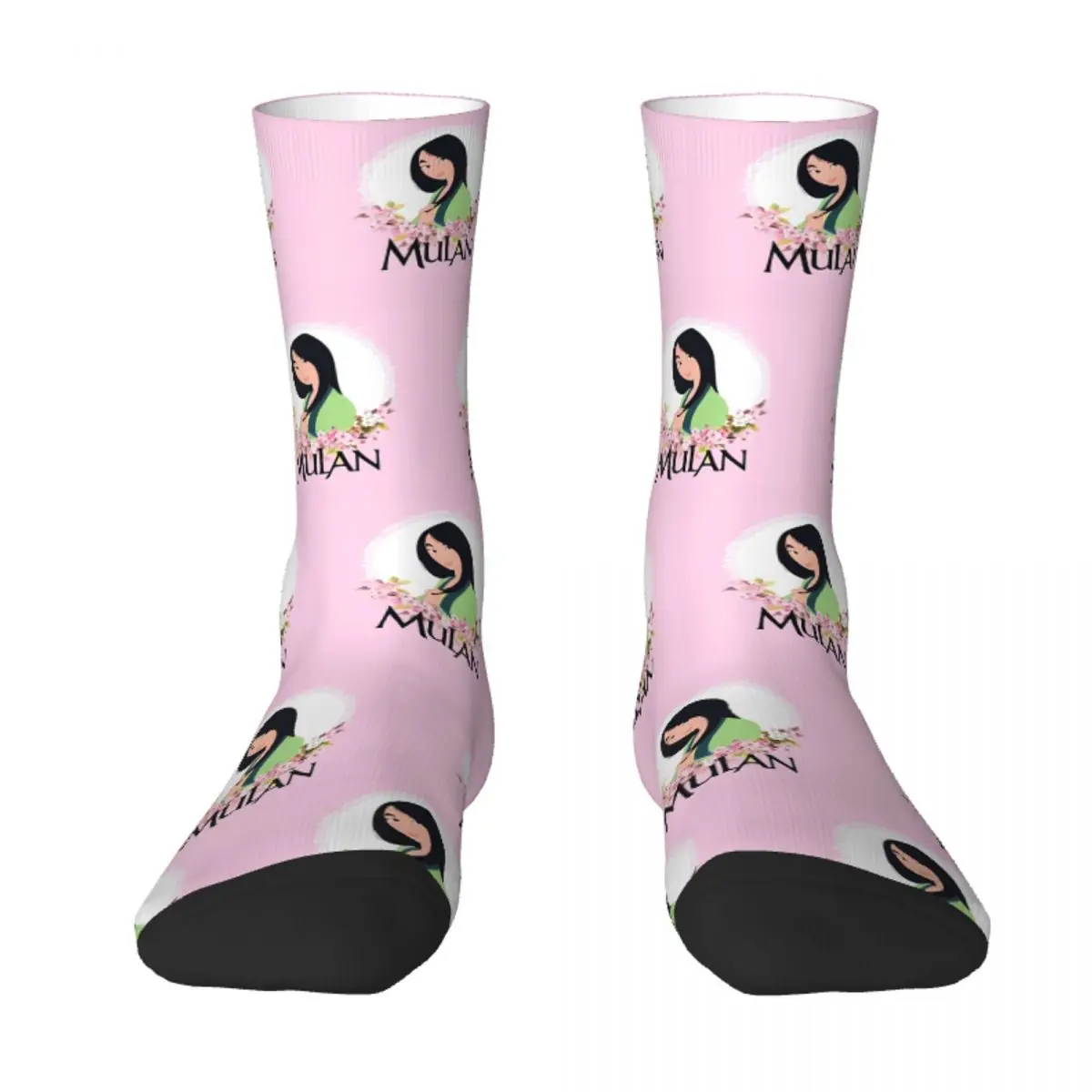 Mulan Gril Socks Autumn Stockings Funny Men Warm Soft Socks Design Skateboard Non Slip Socks