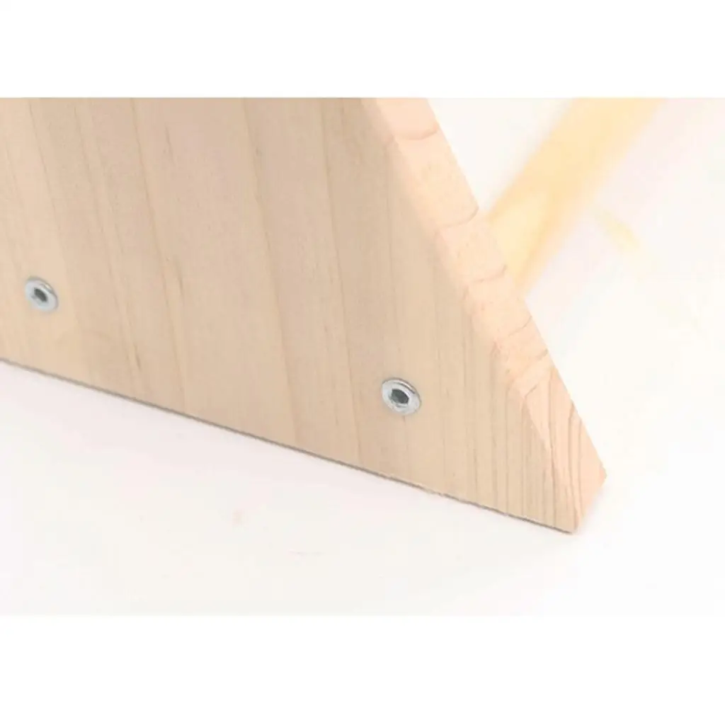 Portable Lightweight Wood Parrots Perch Tabletop Bird Grinding Stand for Macaws Parrot Bird Perch Stand Bird Grinding Toy