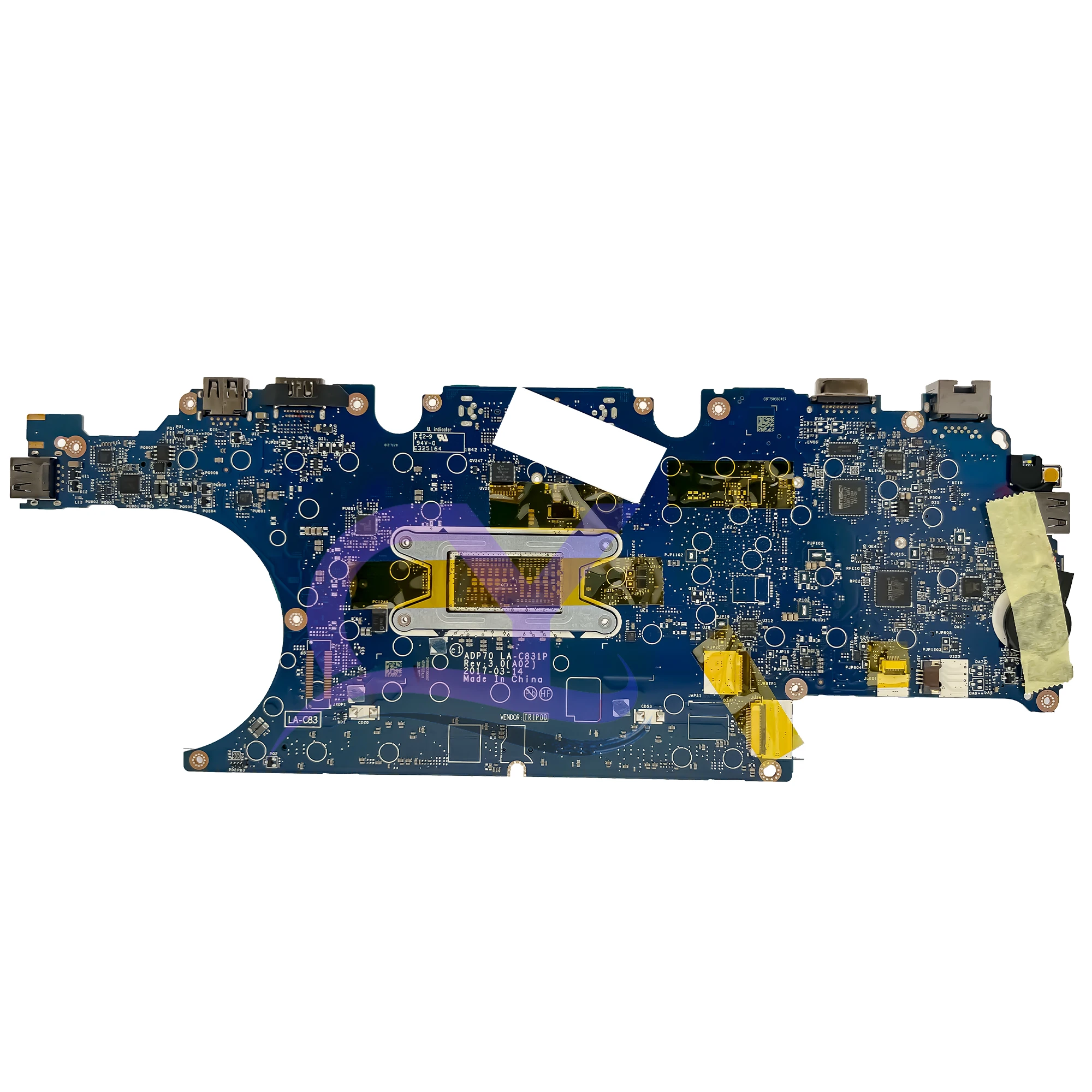 LA-C831P mainboard für dell latitude e5470 laptop motherboard mit i3 i5 i7-6th gen 100% funktioniert gut