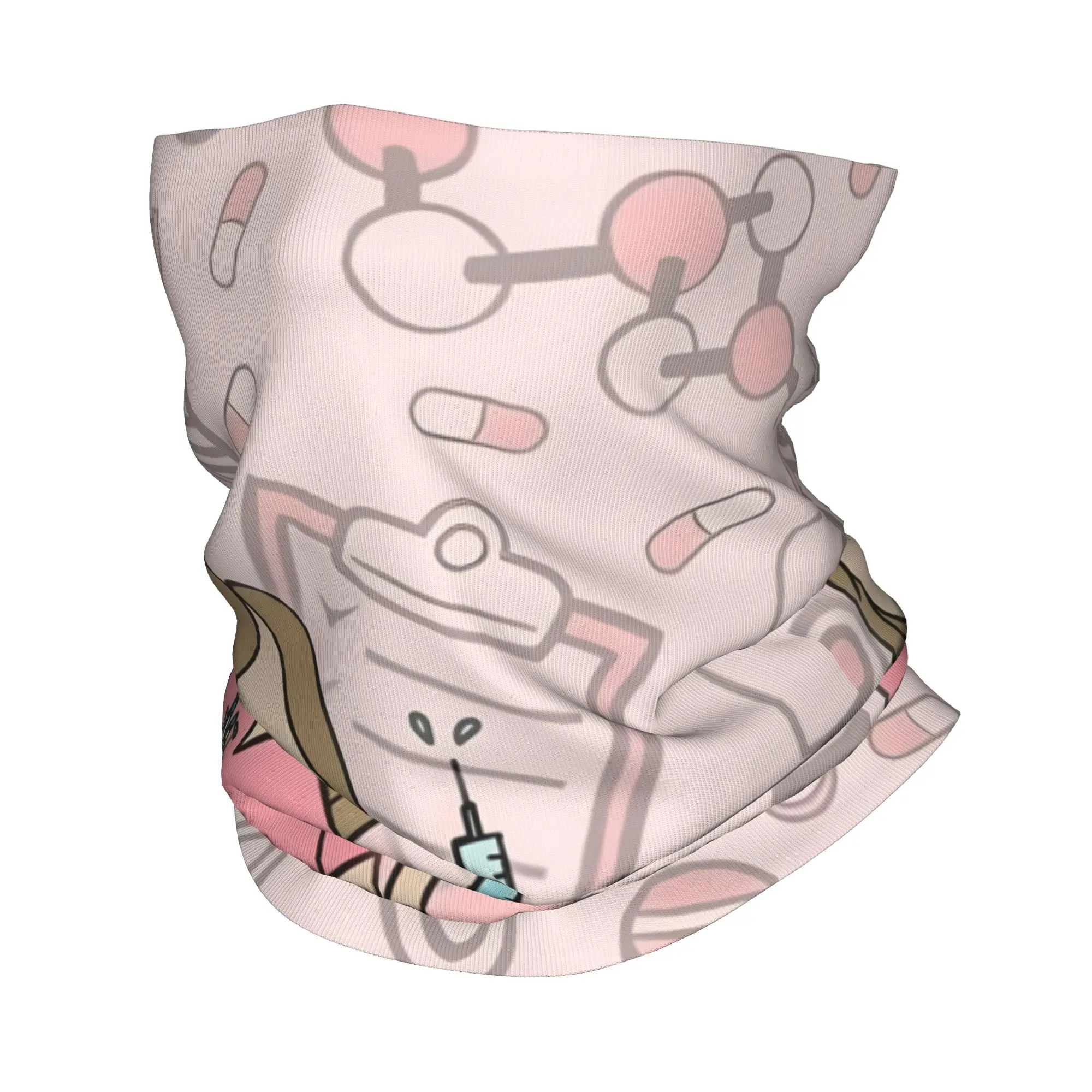 Braga de cuello personalizada con diseño 'Enfermera En Apuros' para esquí y ciclismo, para hombres y mujeres, que también sirve como bufanda envolvente, diadema médica para enfermeras y calentador de cabeza