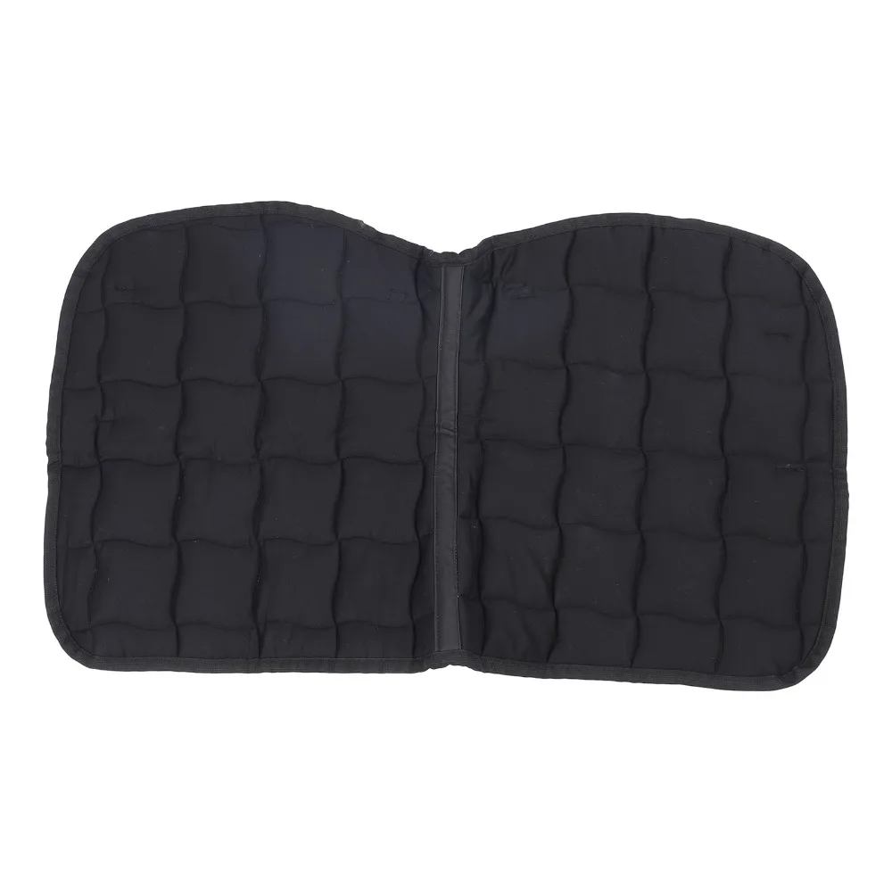 98x57cm Saddle Pad Single Yarn Drill Sponge Saddle Cloth Anti-Slip Shock Absorbing Breathable Saddle Pad Jumping Training