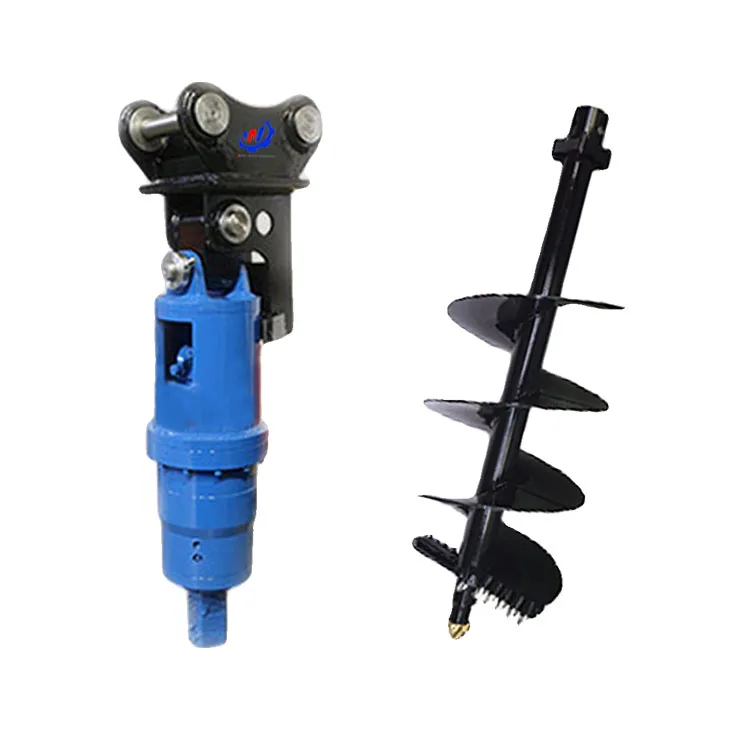 

ZX50 Excavator Earth Auger with Motor and Drill 2000m Length 450mm Diameter 5T for Sale