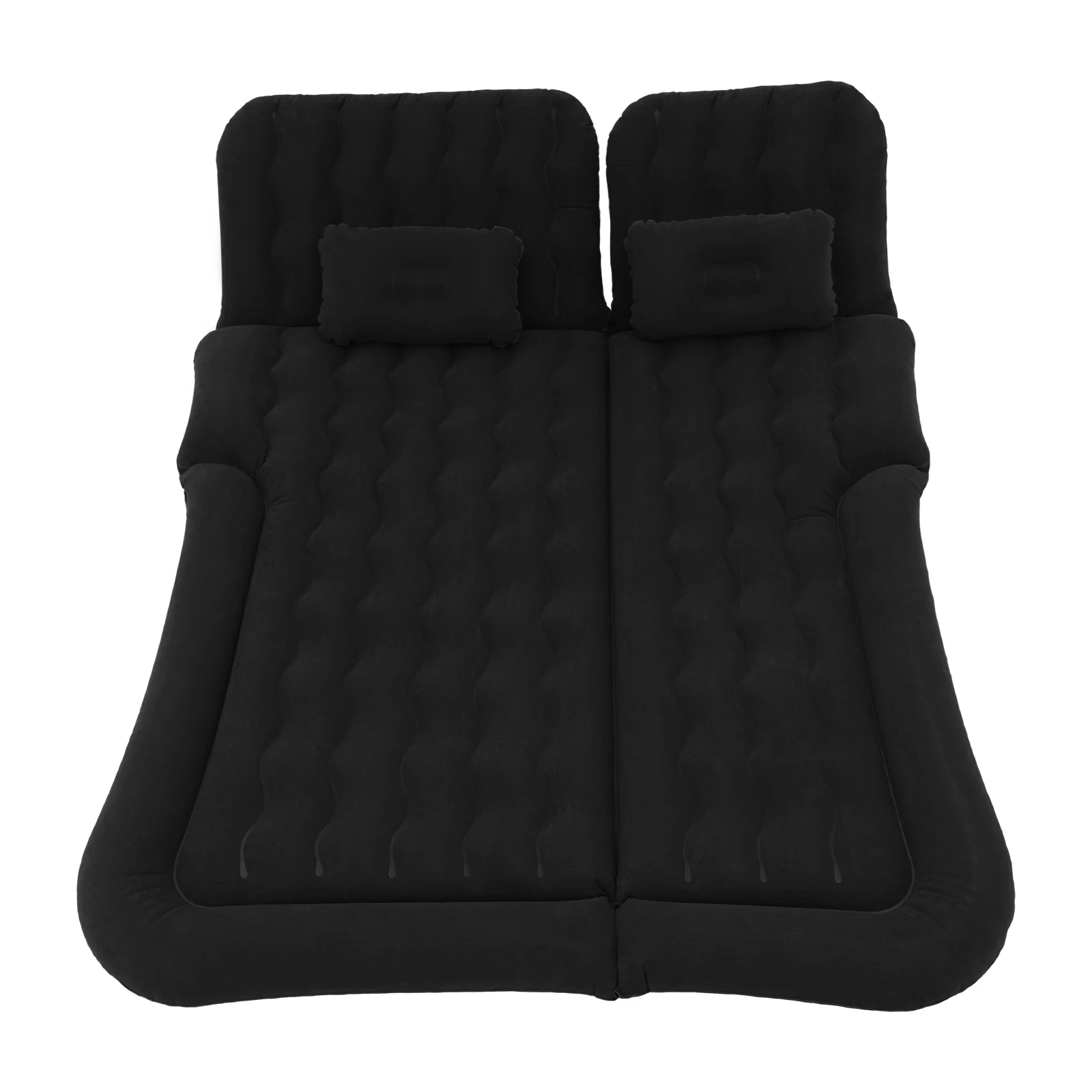 

Car Inflatable Bed Portable Inflatable Travel Mattress PVC Flocking Sleeping Cushion W/Pump+pillow for Car SUV Off-Road Vehicle
