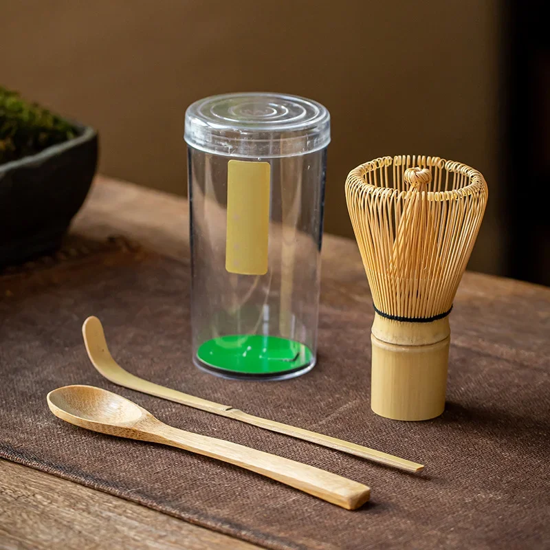 Tea Set Japanese Matcha Whisk (Chasen) Tea Spoon And Scoop (Chashaku) Matcha Tea Set Bamboo Accessories