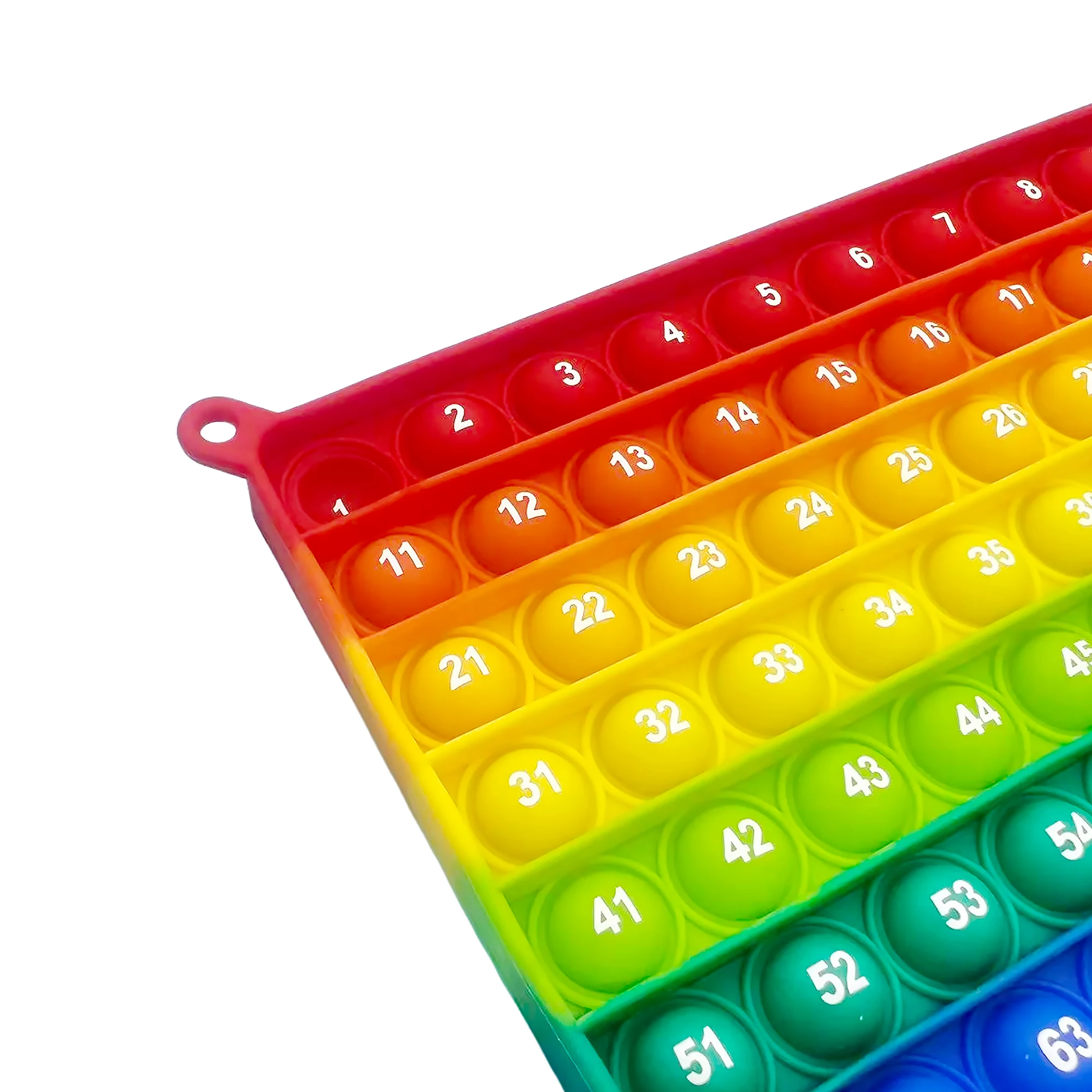 Numbers 1-100 & 1-200 Math Fidget Toy Quick Push Bubbles for Practice, Classroom Gifts for Age 3+