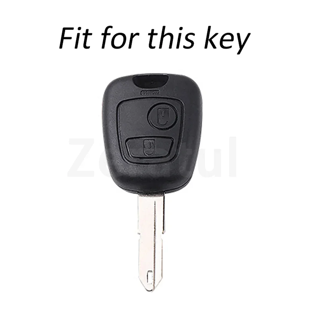 Remote TPU Auto Keyless For Citroen C1 C2 C3 Pluriel C4 C5 C8 Xsara Picasso Car Key Shell Case Cover For Peugeot 206 307 207 408