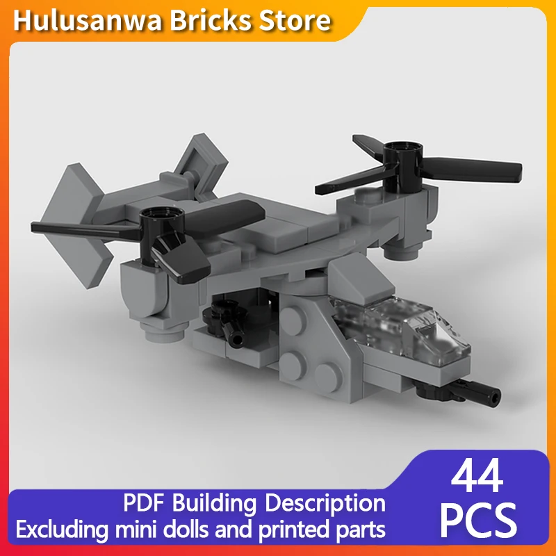 Popular Game Model MOC Building Bricks Multi-Functional Helicopter Modular Technology Gifts Holiday Assemble Children Toys Suit