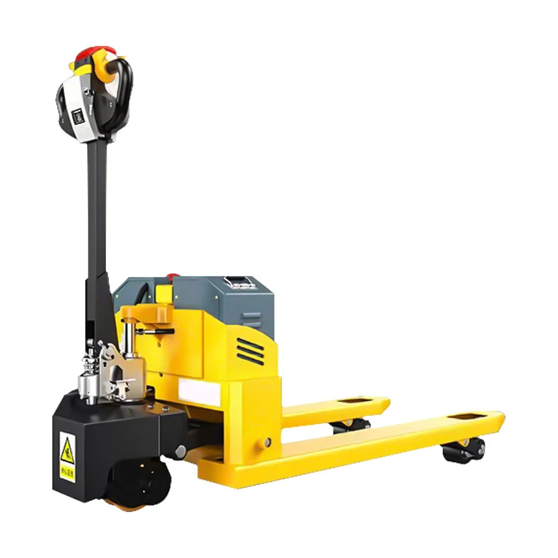 

Xuyang Electric Pallet Jack 3000kg Full Electric Hydraulic Pallet Truck Forklift Battery Trolley