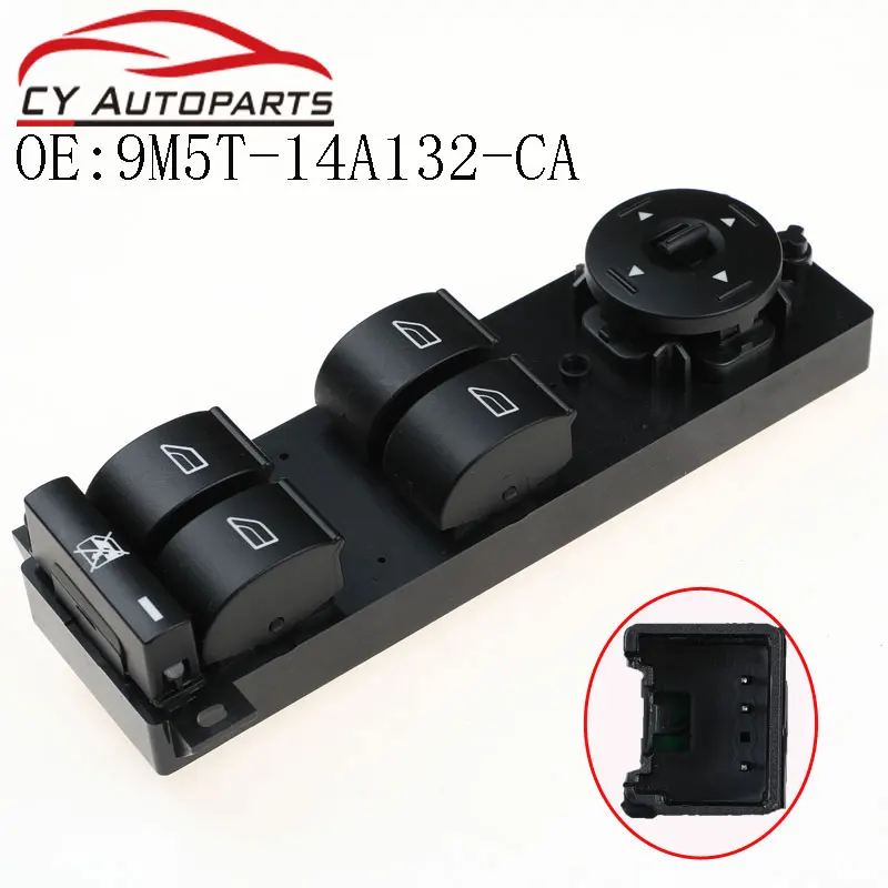 New Electric Power Master Window Lifter Switch Button For Ford Focus MK2 C-Max 9M5T-14A132-CA 9M5T14A132CA Car Accessories