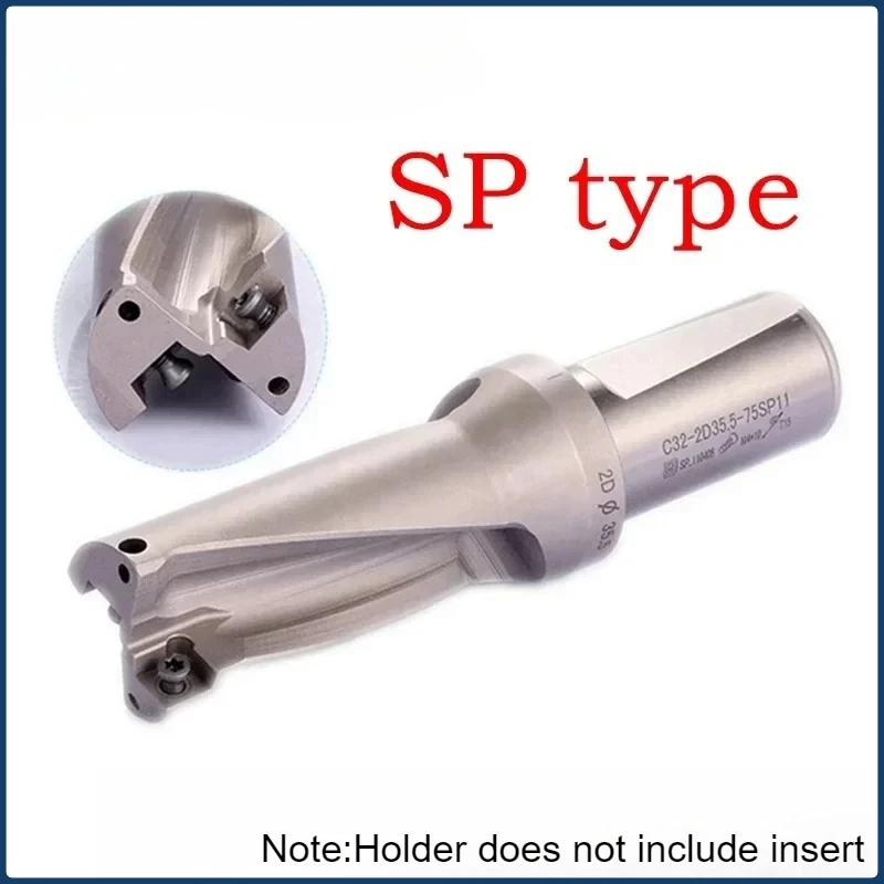 

SP series insert U drill 10mm-50mm 2D 3D 4D 5D depth fast drill for Each brand SPMG insert Machinery Lathe CNC drill bit set