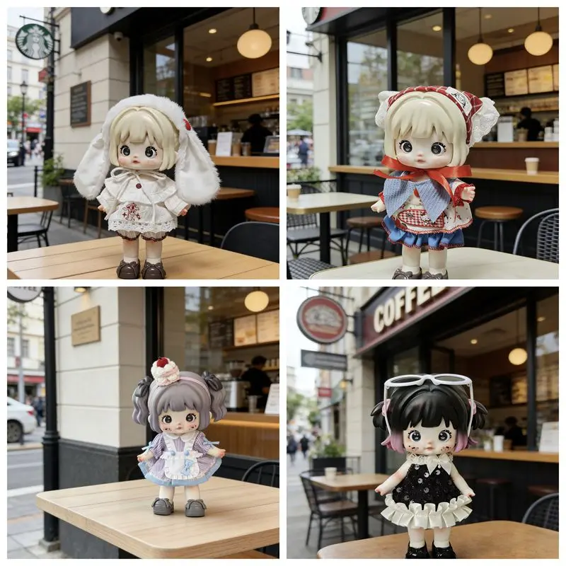 Hot Selling in Stock Nommi Forest Kingdom Action Figure Doll Clothes Skirt Clothes Suit New in Stock No Doll Included Decoration