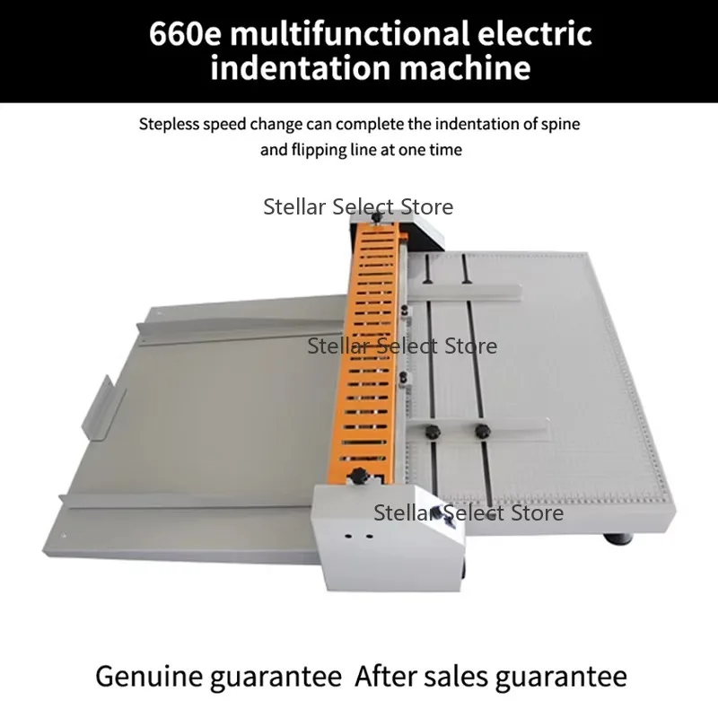 A2 Multi-function Electric Paper Book Cover Creaser 660MM Perforated Cutting Perforating And Creasing Machine for Office