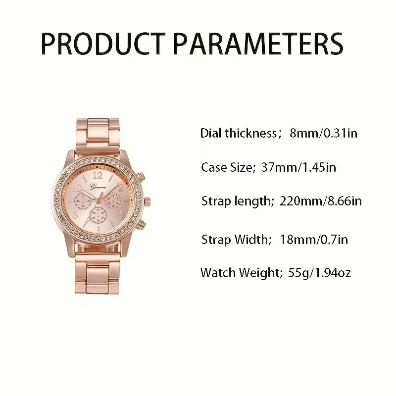 Watch For Women Watches 2023 Best Selling Products Luxury Watch Luxury Brand Reloj Mujer Watch Bracelet Set Diamond Steel Band