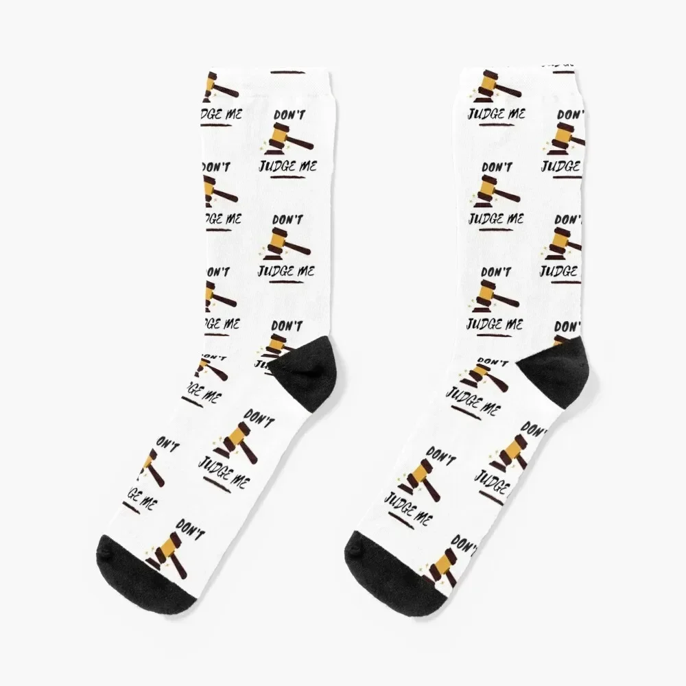 Dont Judge Me Socks snow kids Soccer FASHION Socks Female Men's