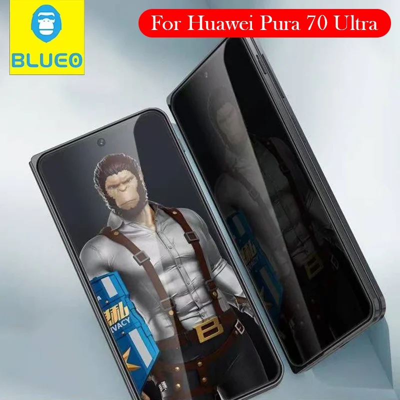

Bleuo Privacy Tempered Glass For Huawei Pura 70 Ultra Anti Spy Screen for HUAWEI PURA 70 ULTRA