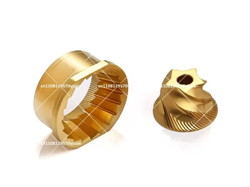 Conical Coffee Grinder Burr Set, Stainless Steel Grinding Disc Replacement Parts for Household Espresso Coffee Machine