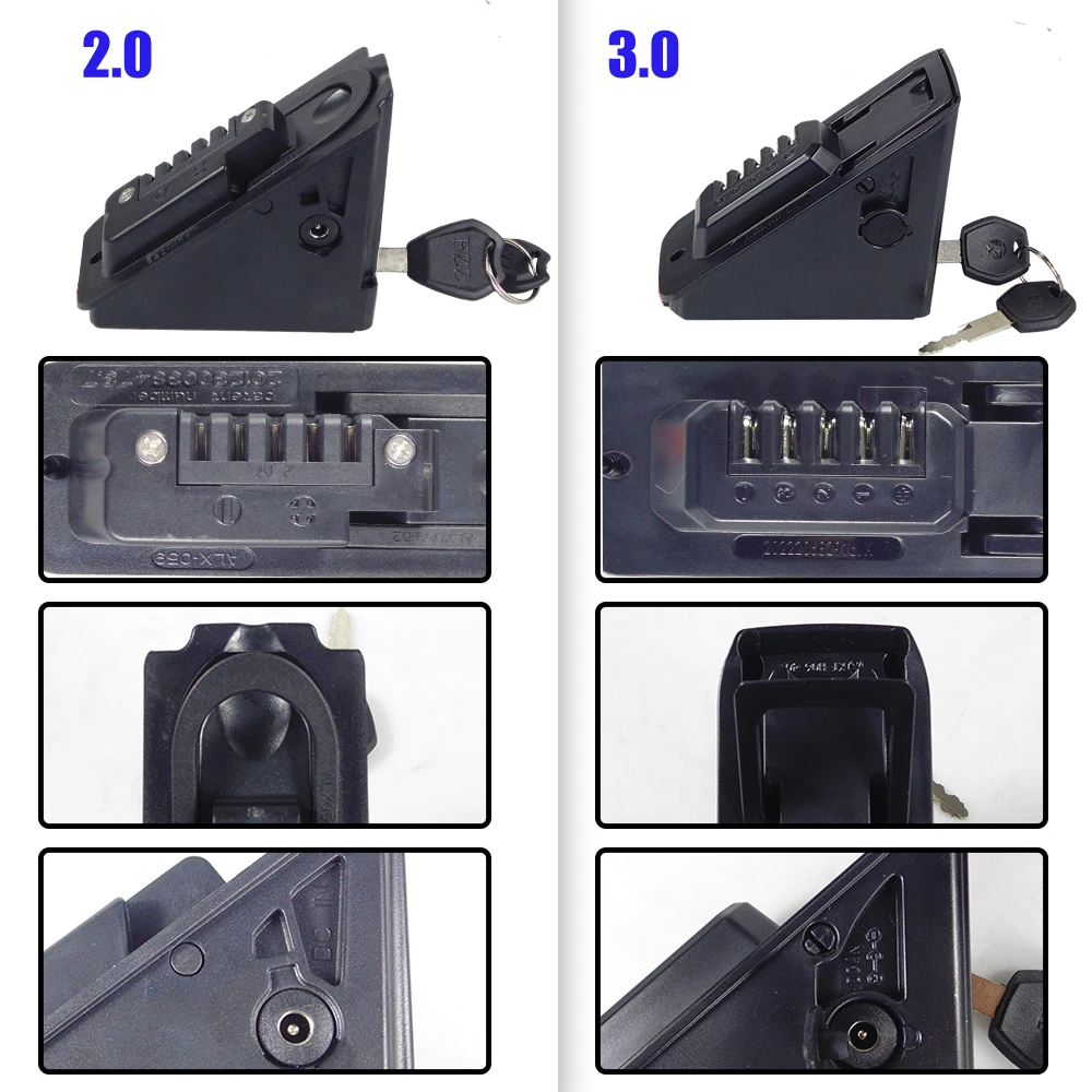 Folding Ebike Replacement Battery top case Lectri XP 2.0 3.0 Step the top case for the step thru 3.0 2.0