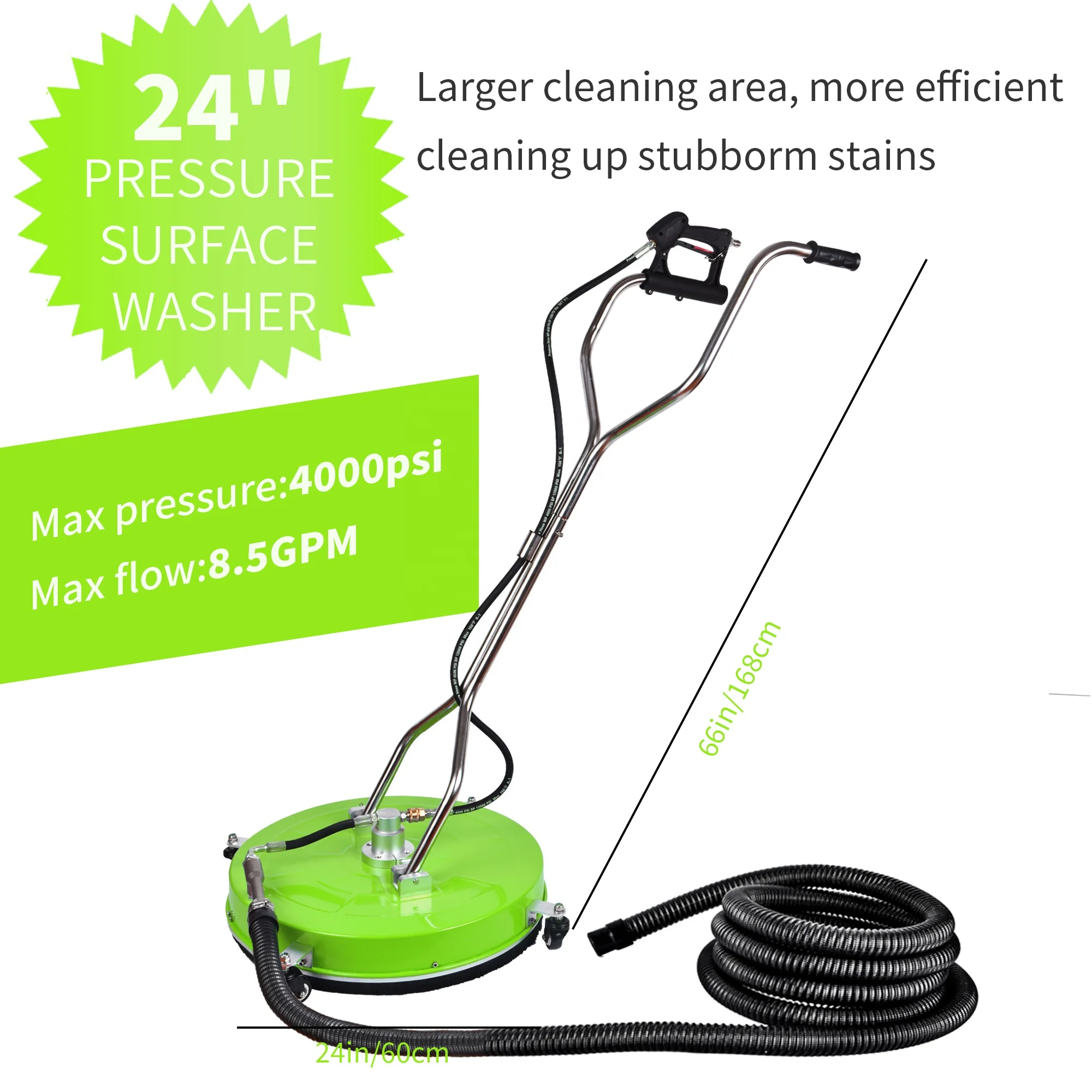 Double handed handle cleaning surface cleaner 24 