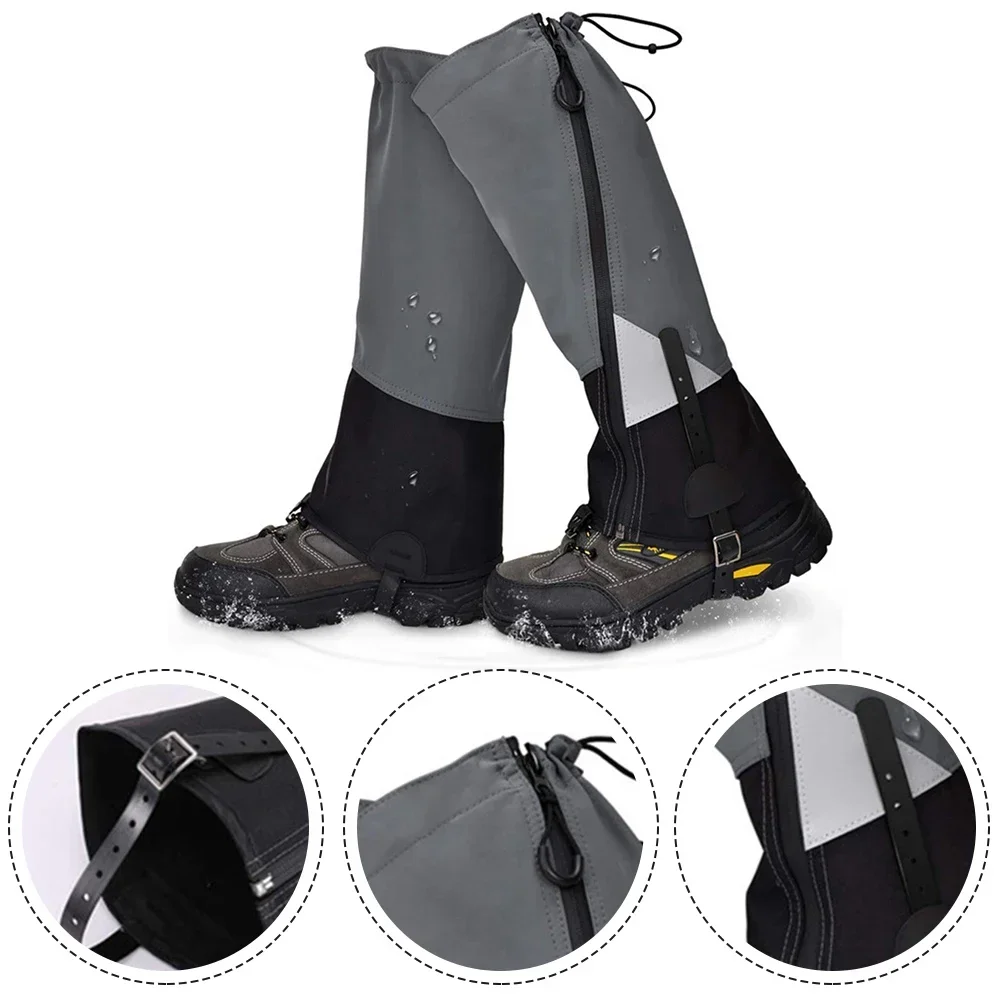 

Trouser Legs Gaiters Cover Trimming Grass Waterproof Boots Covers Climbing Fishing Hiking Mountaineering 1 Pair