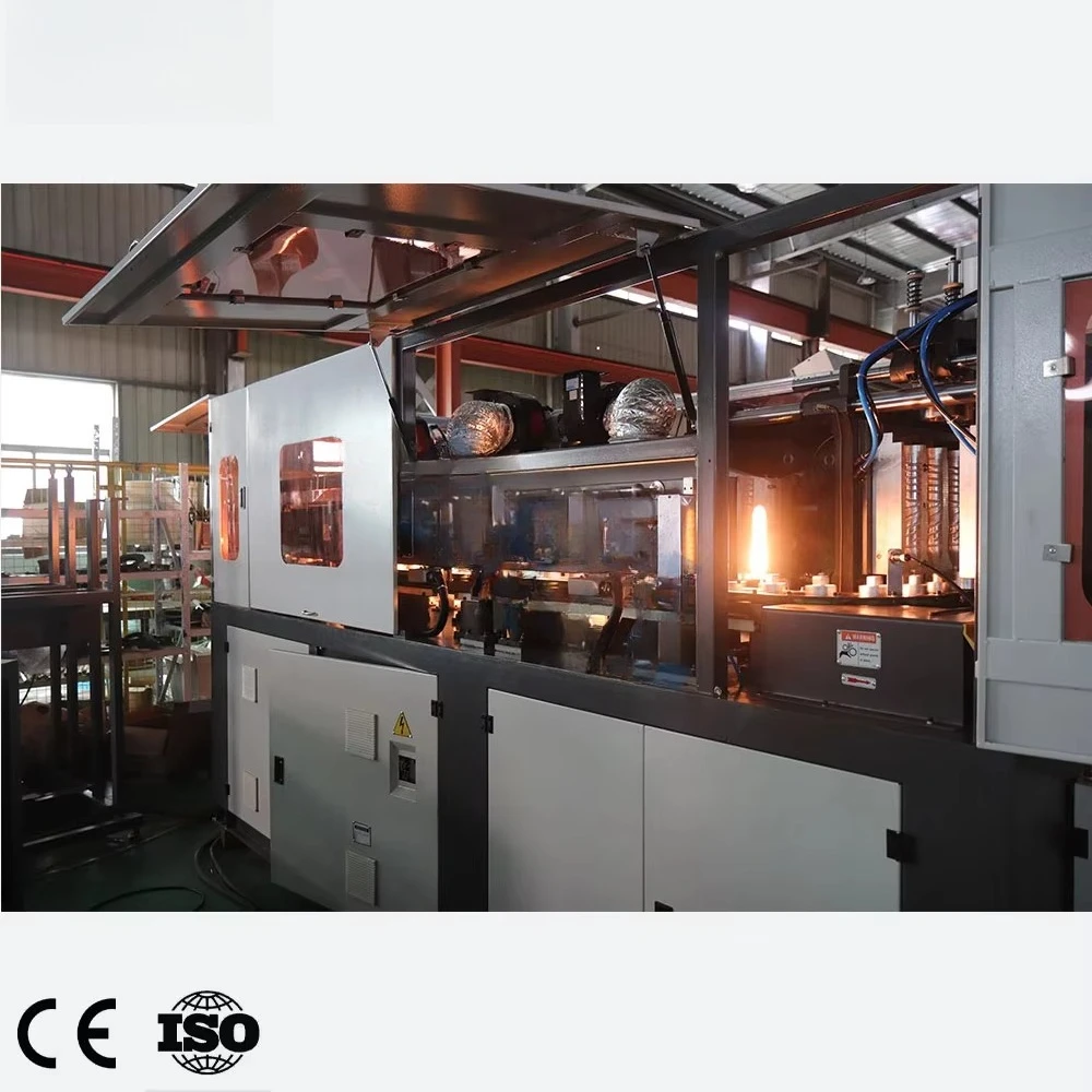 Automatic Preform Stretch Blow Molding Plastic Water Oil Beverage Food Jar Moulding PET Bottle Blowing Making Machine