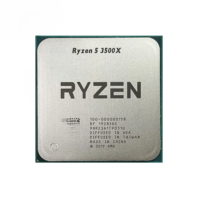 Ryzen 5 3500X R5 3500X 3.6 GHz Used GAMING Zen 2 0.007 Six-Core Six-Thread CPU 65W L3=32M 100-000000158 Socket AM4