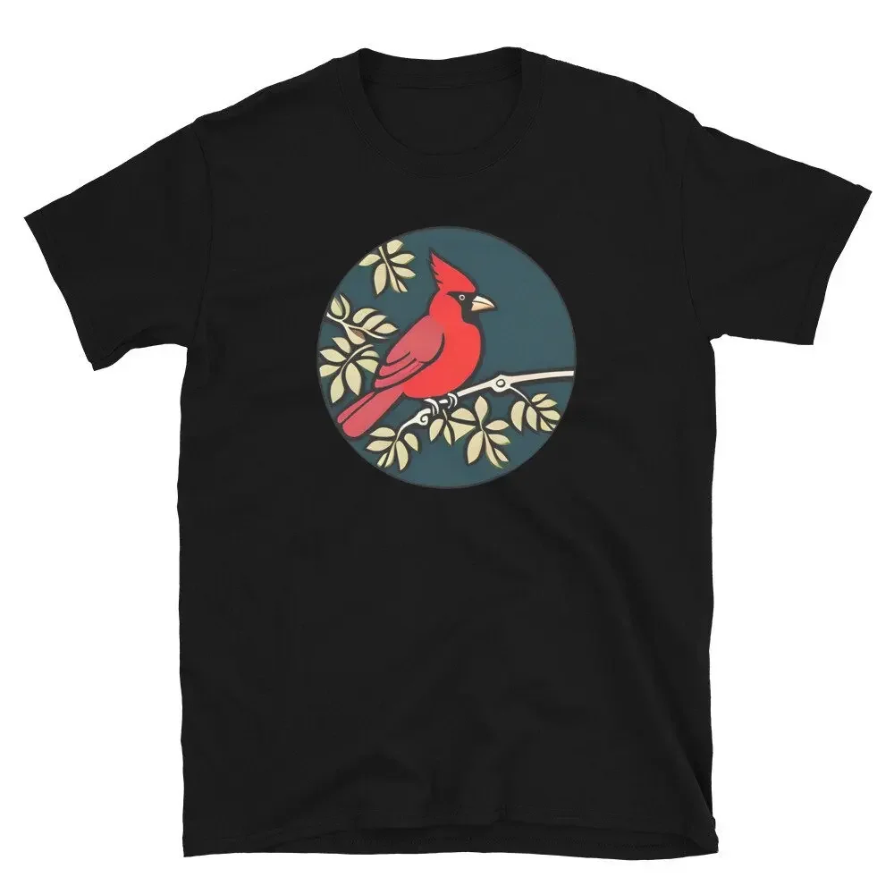 T-shirt Cardinal Bird / Soft Unisex Tshirt for Animal Lovers