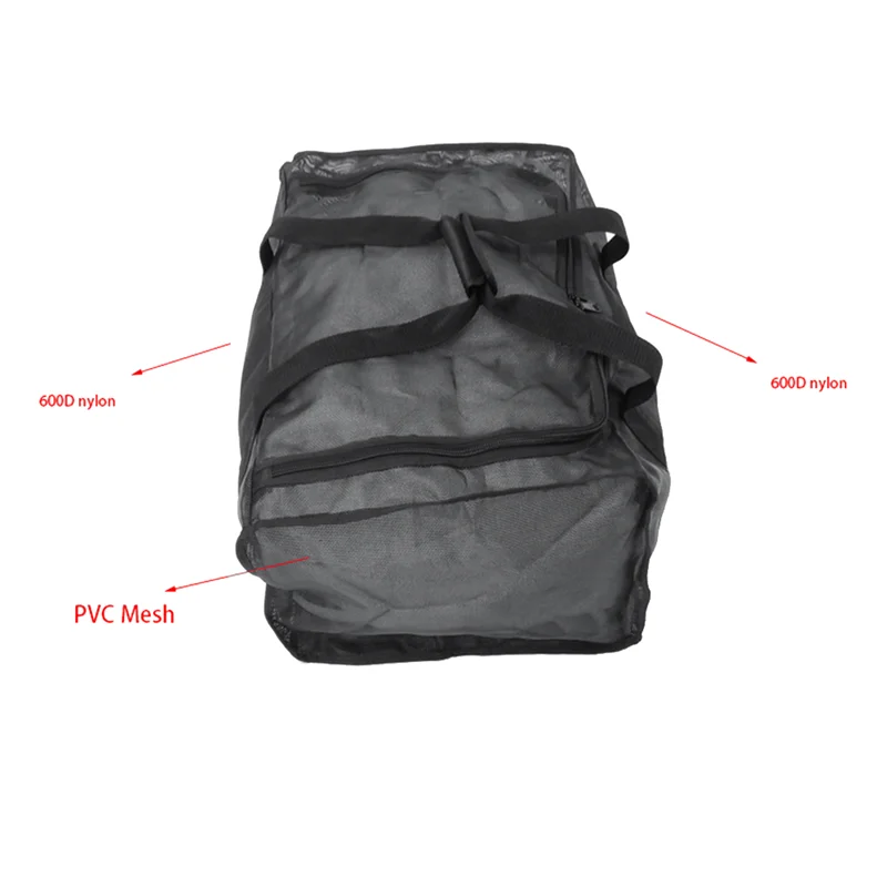 

ELOS-Diving Mesh Bag Diving Back Flying Jacket BCD Lightweight PVC Mesh Bag For Diving Swimming Daily Travel 68X44x28cm