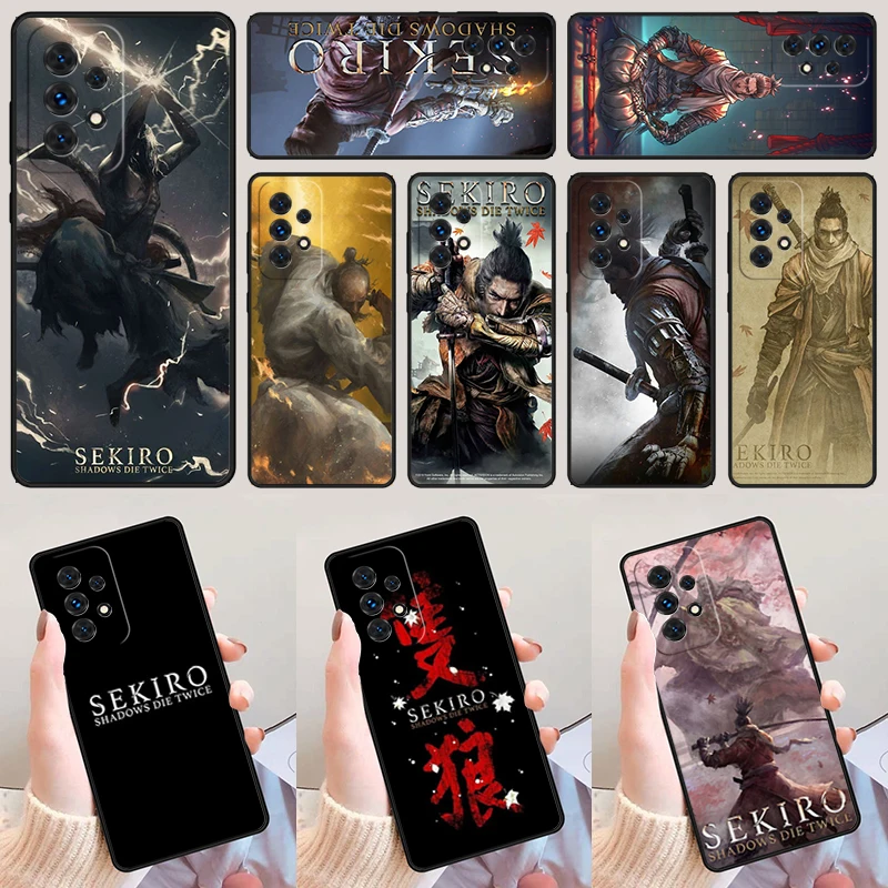 S-Sekiro Shadows Die Twice For Samsung A52 A72 A73 A20e A21S A50 A70 A11 A12 A42 A31 A40 A51 A71 A32 A80 A91 Phone Case Cover