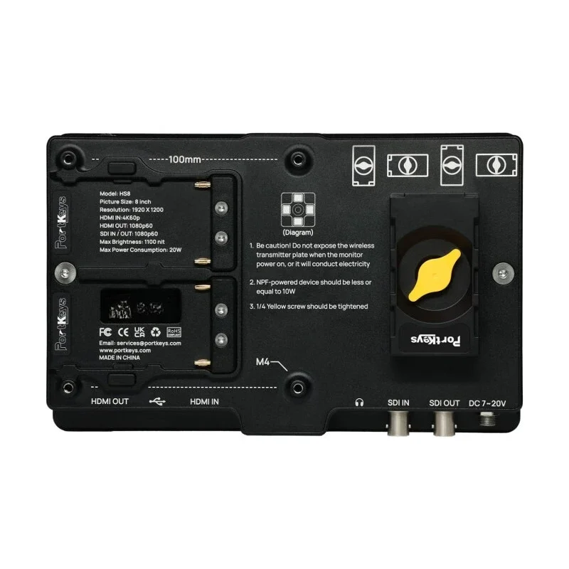 HS8 Suitable for DSLR Sony Micro Single A7m4 Camera 4k Highlight Director Monitor Camera