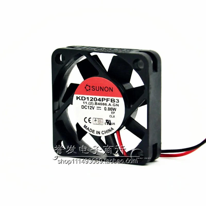 BARU ASLI KD1204PFB3 12V 0.86W 4010 40x40x10mm KIPAS PENDINGIN RADIATOR