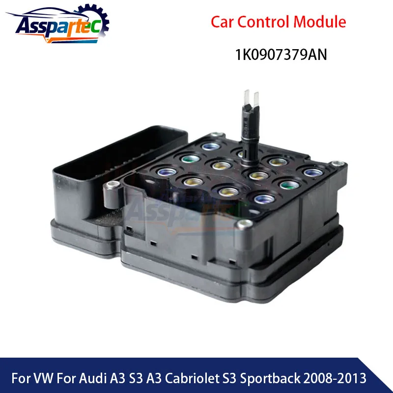 Módulo de control ABS 1K0907379AN 1K0907379AD para Volkswagen y Audi A3 S3 A3 Cabriolet S3 Sportback 2008-2013 1K0-907-375-AD