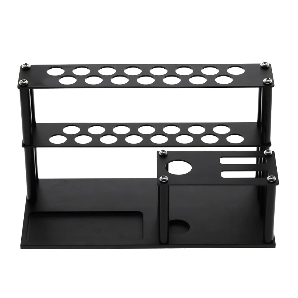 18 Holes Tools Storage Rack Portable Workbench Factory Stands Screwdrivers Tweezers Storaging Organizer Accessories