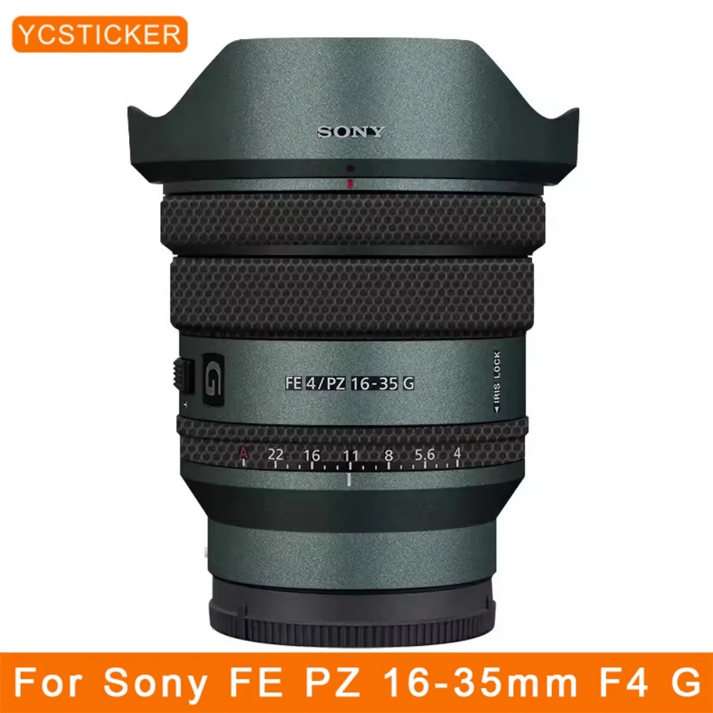 16-35 4 Anti-Scratch Camera Lens Sticker Coat Wrap Protective Film Body Protector Skin Cover Decal for Sony FE PZ 16-35mm F4 G