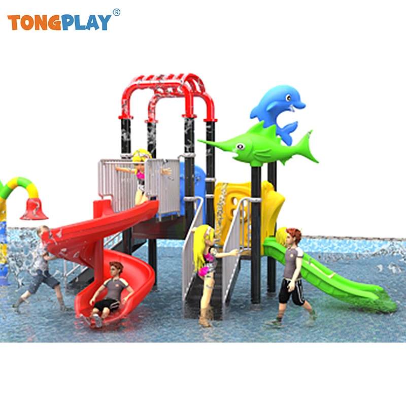 Children Playground Water Park Play Set Kids Plastic Playground Slide for Sale Plastic Toys Tube Water Slide