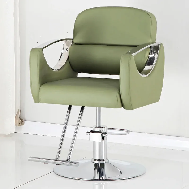 Woman Barber Chair Modern Dressing Personalized Make Up Recliner Barber Chair Beauty Stylist Equipment Silla Barbero Decorative