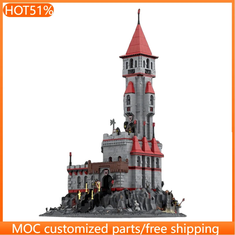

5337 PCS Customize Castle MOC Customize Modular Building Block Technology Kids Educational Model Simple DIY Toy Birthday Gift
