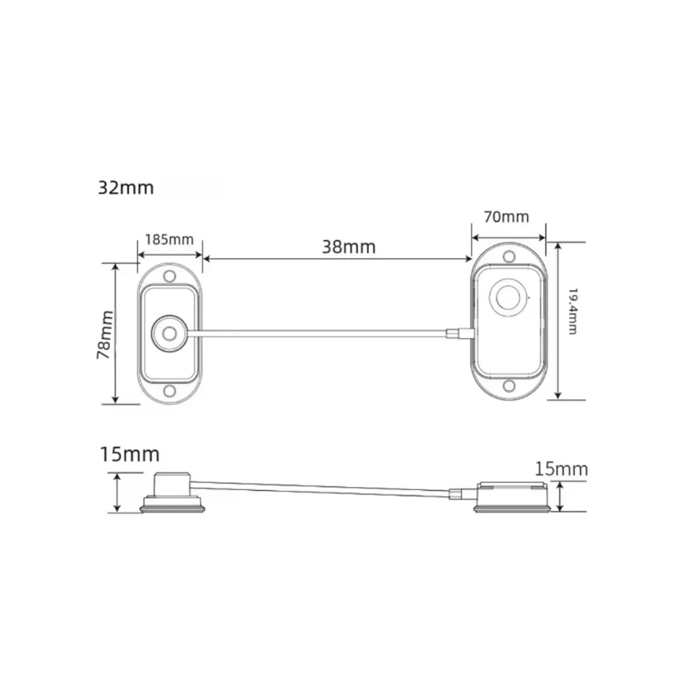 Fingerprint Child Safety Lock (Rechargeable): Stainless Steel Cable Lock for Cabinets, Fridges & Drawers – Home Door Security